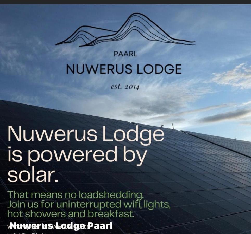 Nuwerus Lodge Paarl Eksteriør billede